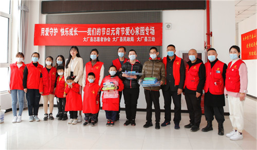 河北廊坊市大厂回族自治县志愿者协会开展元宵佳节系列主题活动