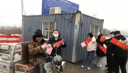 唐山市陡河水库事务中心开展安全生产主题志愿服务活动