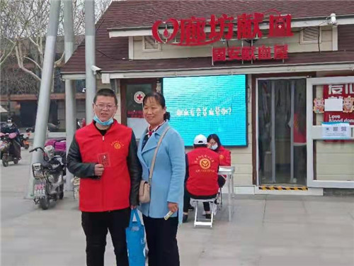 河北固安：学雷锋无偿献血活动