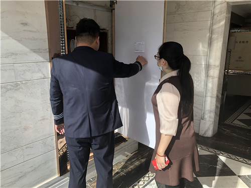 河北省唐山市尚安社区开展消防安全大排查活动