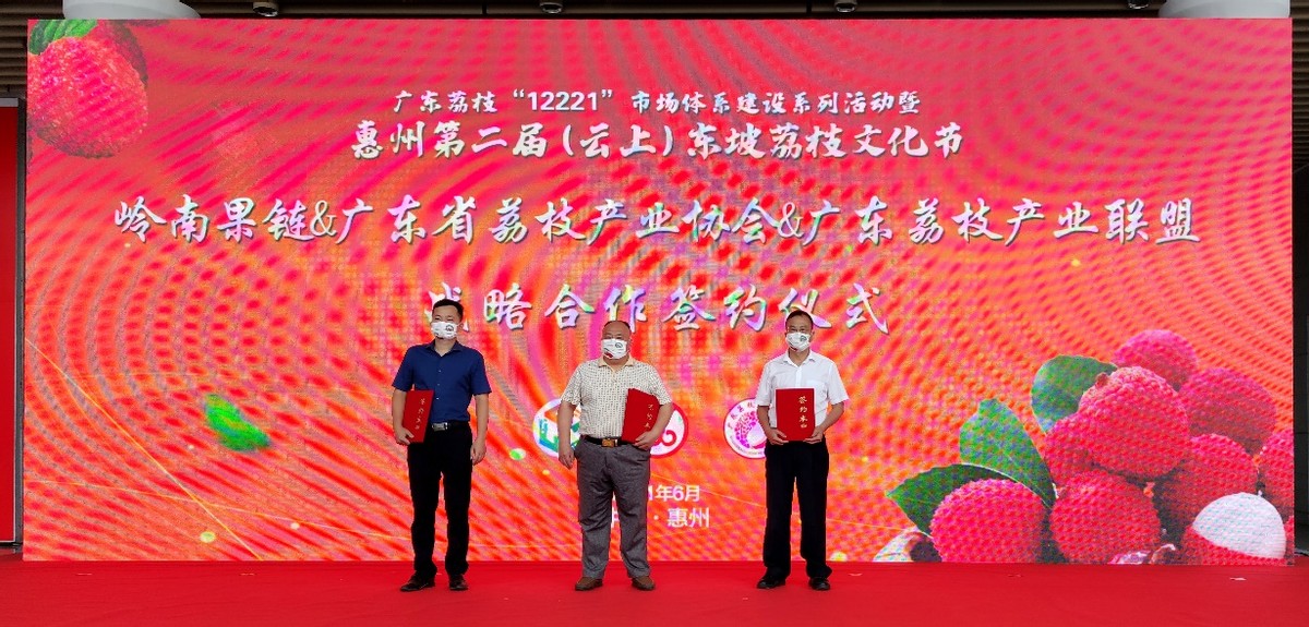 “惠州第二届（云上）东坡荔枝文化节”在惠州市会展中心召开