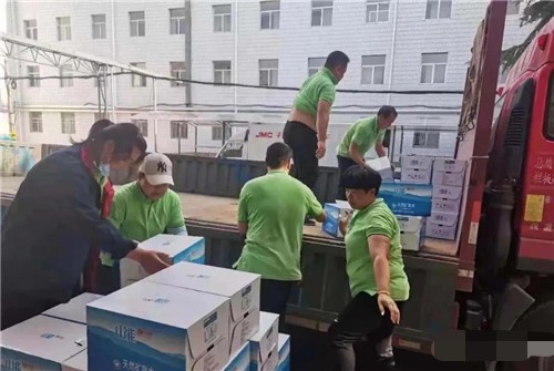 抗洪救灾我们在路上 孟子思想研究会援助河南洪涝灾区