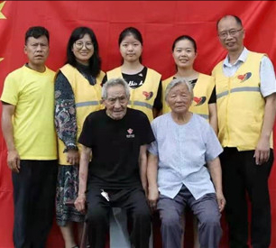 ​浙江天台：“八一”慰问老兵