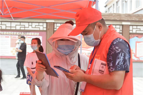 共抗疫情积极响应 驻马店市遂平县吴房义工在行动