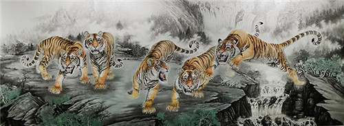 唐山热心公益事业的青年画家 刘振强