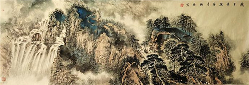 唐山热心公益事业的青年画家 刘振强