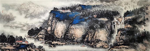 唐山热心公益事业的青年画家 刘振强