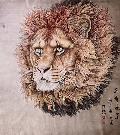 唐山热心公益事业的青年画家 刘振强