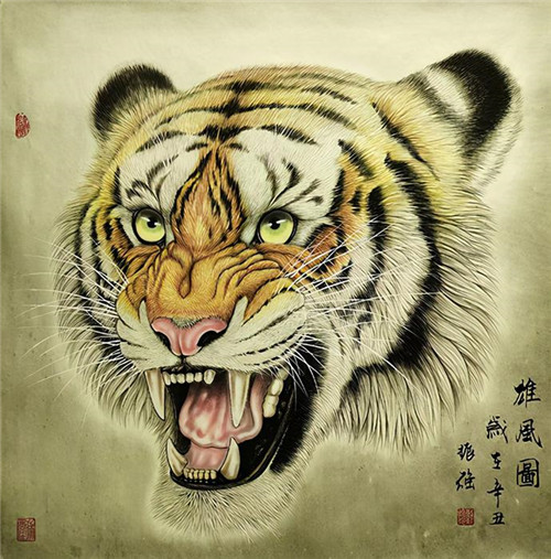 唐山热心公益事业的青年画家 刘振强