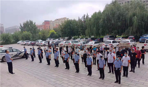 赤峰市宁城县公安局百日攻坚有战果，在行动
