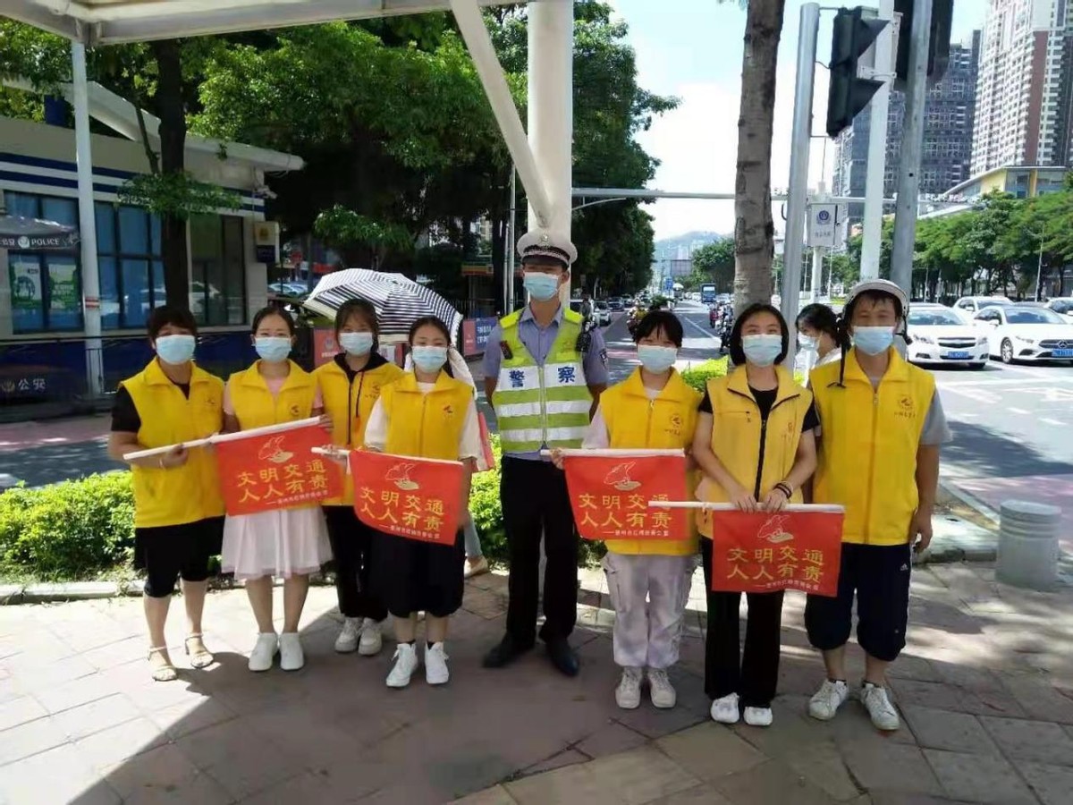 广东惠州：携手文明出行 共创文明城市